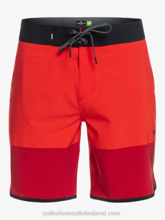 Men Quiksilver Highlite Scallop 19 Boardshorts N02TD32 high risk red