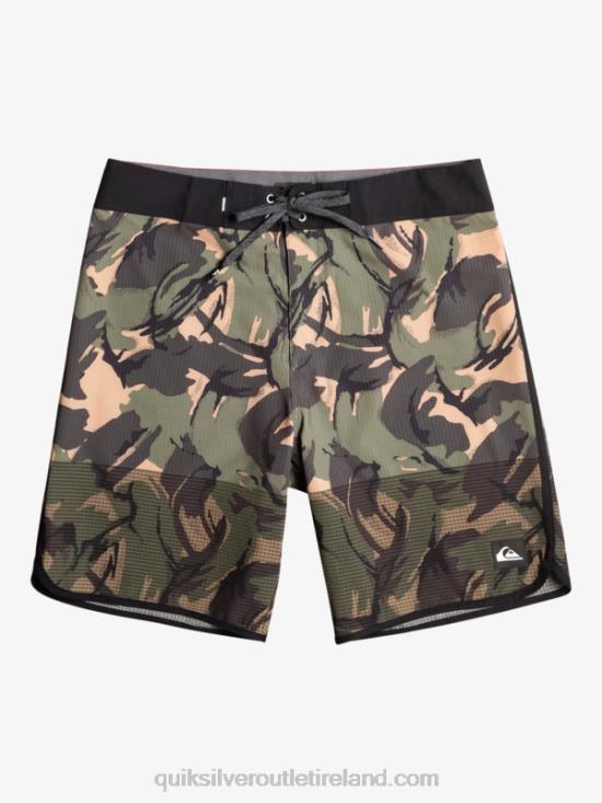 Men Quiksilver Highlite Scallop 19 Boardshorts N02TD33 camo