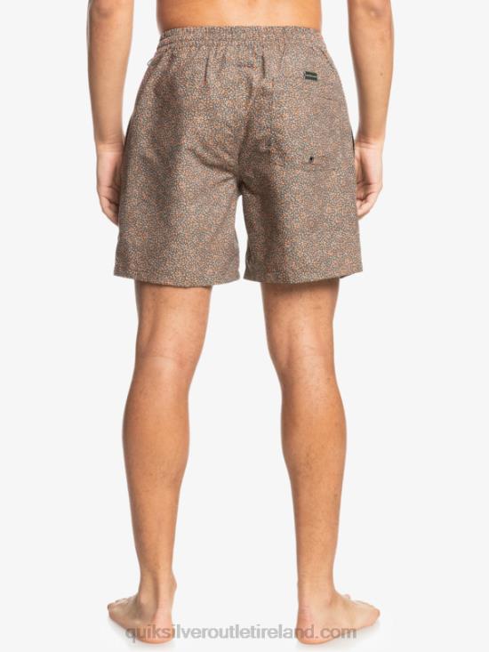 Men Quiksilver Mini Trip 17 Volleys N02TD1531 cinnamon