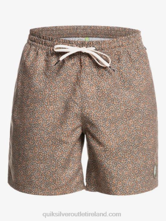 Men Quiksilver Mini Trip 17 Volleys N02TD1531 cinnamon