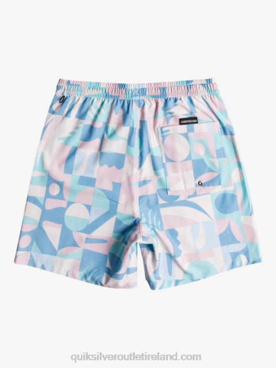 Men Quiksilver Mix PCS 17 Volleys N02TD1777 birch