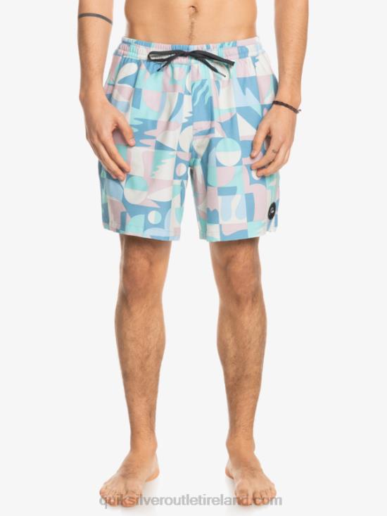 Men Quiksilver Mix PCS 17 Volleys N02TD1777 birch