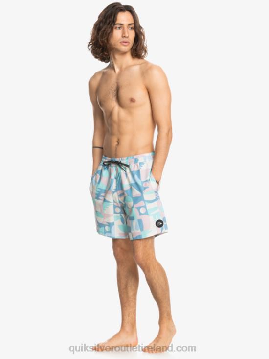 Men Quiksilver Mix PCS 17 Volleys N02TD1777 birch