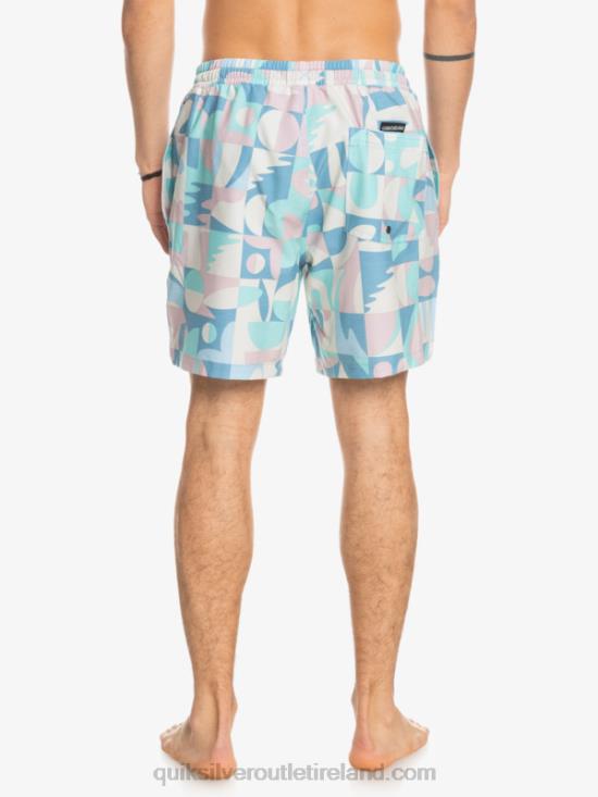 Men Quiksilver Mix PCS 17 Volleys N02TD1777 birch