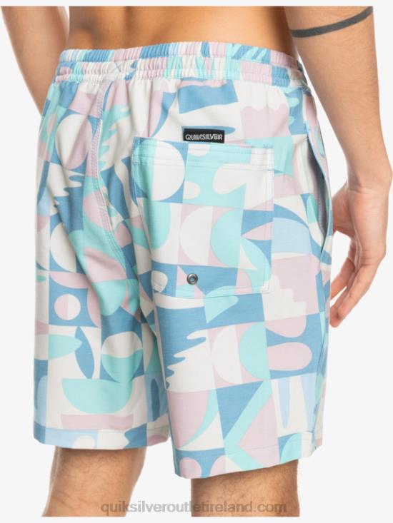 Men Quiksilver Mix PCS 17 Volleys N02TD1777 birch