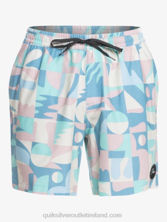 Men Quiksilver Mix PCS 17 Volleys N02TD1777 birch