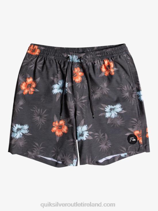 Men Quiksilver Mix PCS 17 Volleys N02TD1778 black