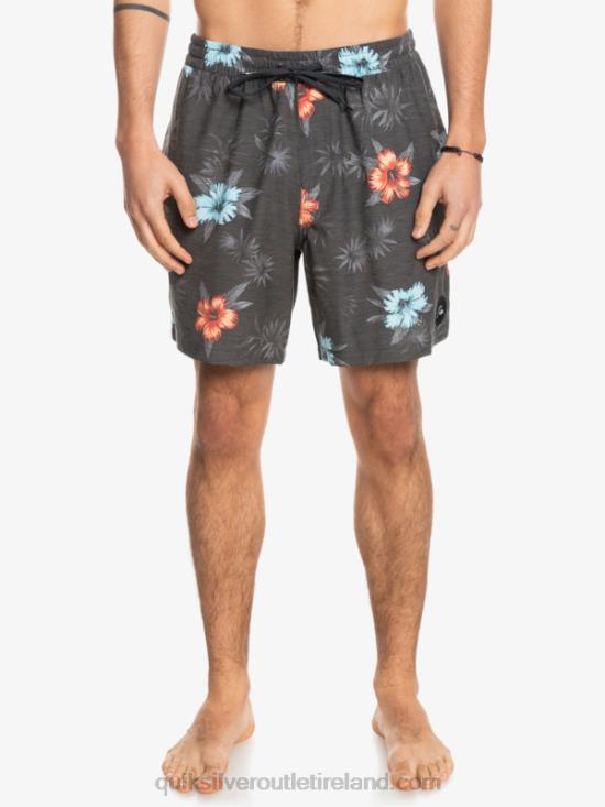 Men Quiksilver Mix PCS 17 Volleys N02TD1778 black