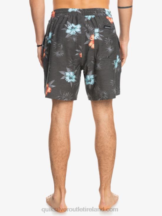 Men Quiksilver Mix PCS 17 Volleys N02TD1778 black