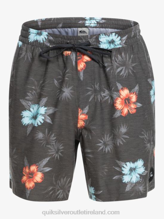 Men Quiksilver Mix PCS 17 Volleys N02TD1778 black