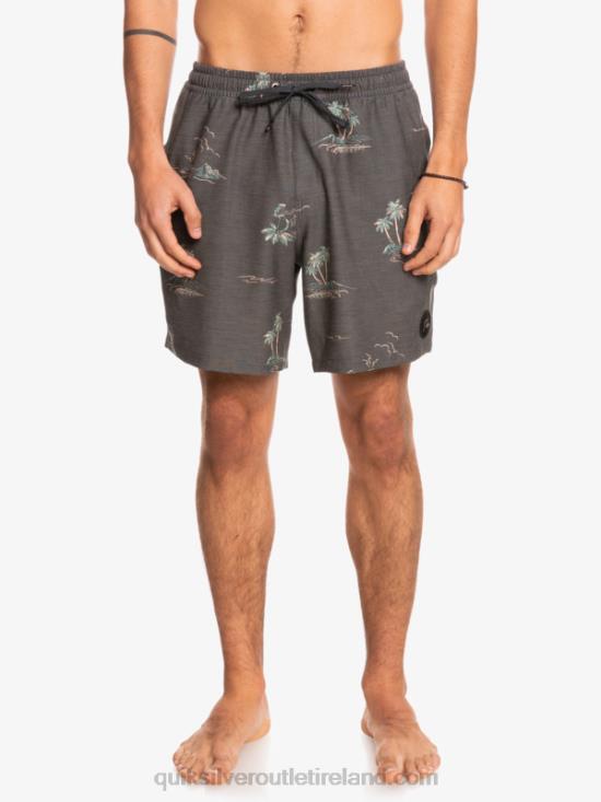 Men Quiksilver Mix PCS 17 Volleys N02TD1779 black