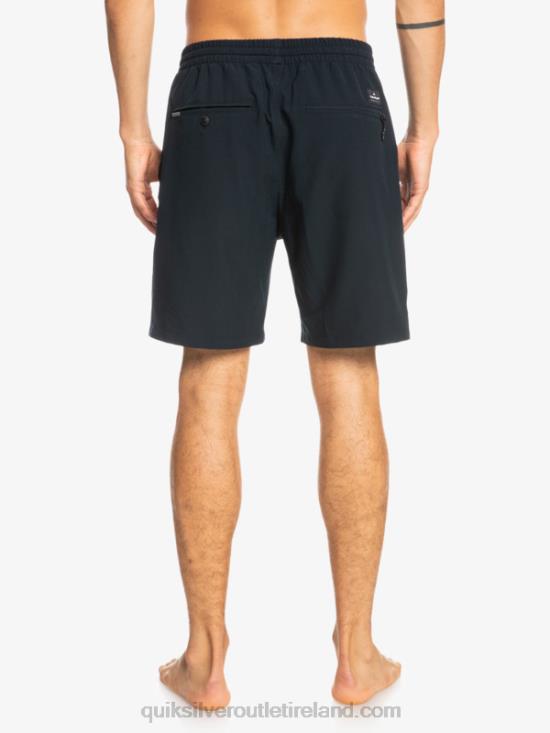 Men Quiksilver Ocean Elastic 18 Amphibian Shorts N02TD342 black