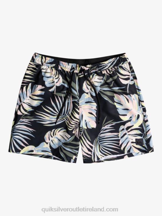 Men Quiksilver Ocean Mix 17 Volleys N02TD1705 black