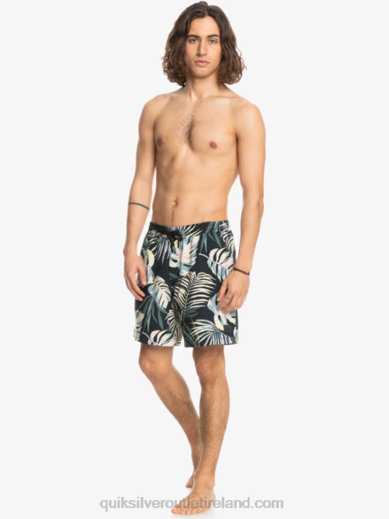 Men Quiksilver Ocean Mix 17 Volleys N02TD1705 black