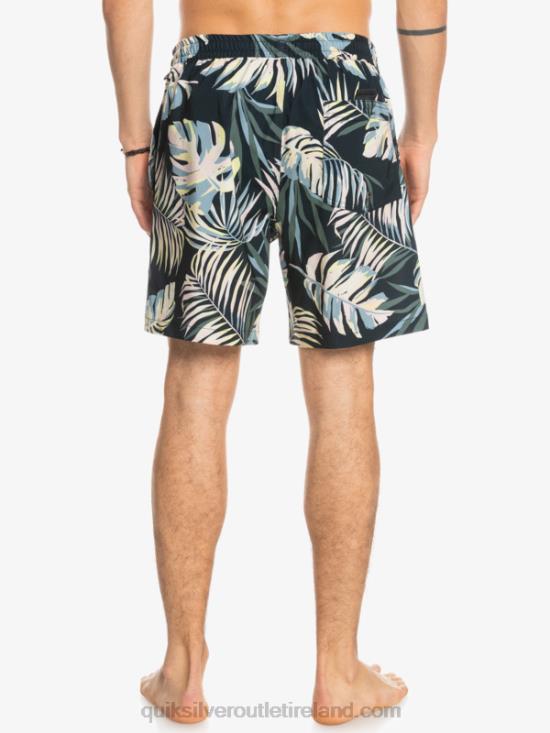 Men Quiksilver Ocean Mix 17 Volleys N02TD1705 black