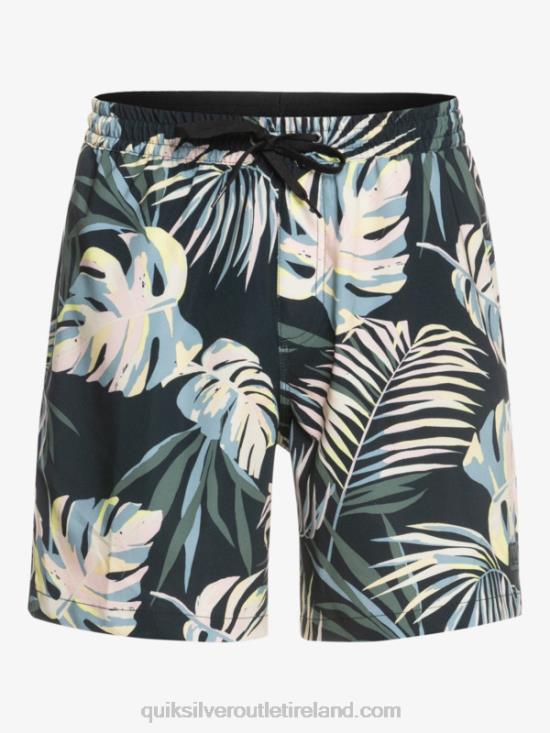 Men Quiksilver Ocean Mix 17 Volleys N02TD1705 black