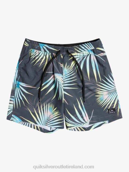 Men Quiksilver Ocean Mix 17 Volleys N02TD1706 tarmac