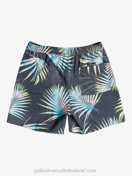 Men Quiksilver Ocean Mix 17 Volleys N02TD1706 tarmac