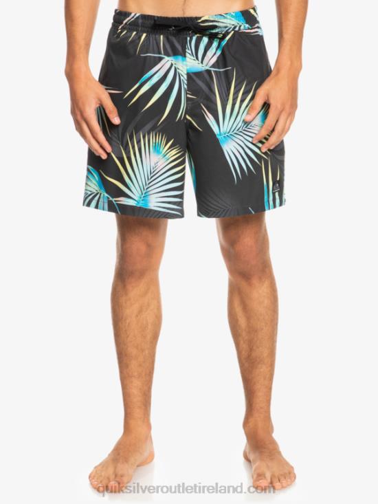 Men Quiksilver Ocean Mix 17 Volleys N02TD1706 tarmac