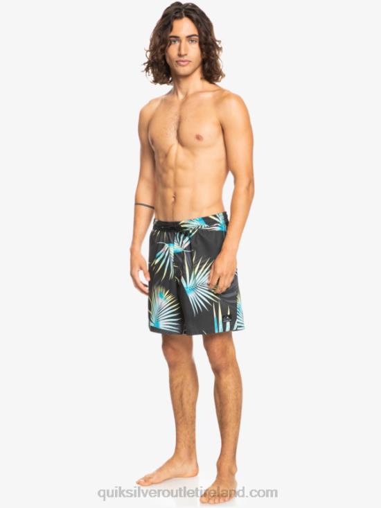 Men Quiksilver Ocean Mix 17 Volleys N02TD1706 tarmac