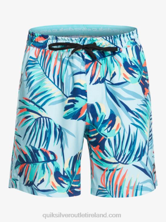 Men Quiksilver Ocean Mix 17 Volleys N02TD1707 iced aqua