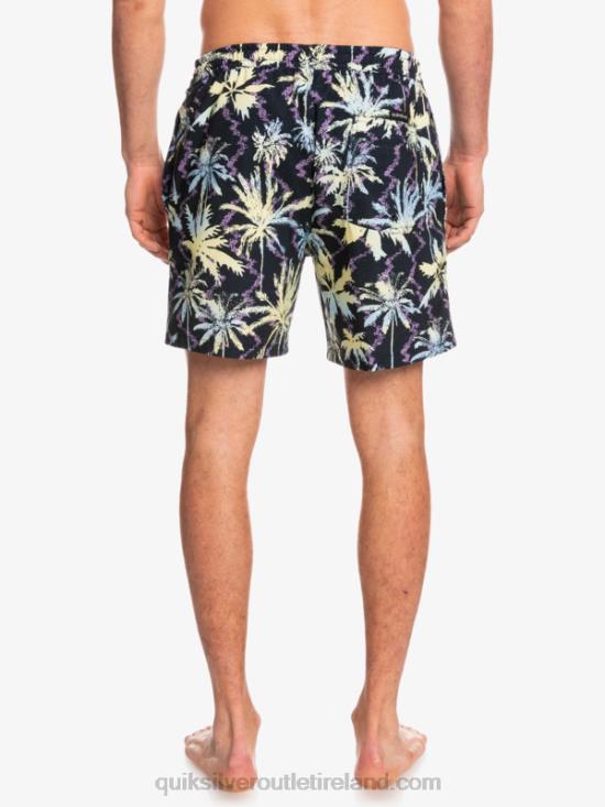Men Quiksilver Ocean Mix 17 Volleys N02TD1709 black