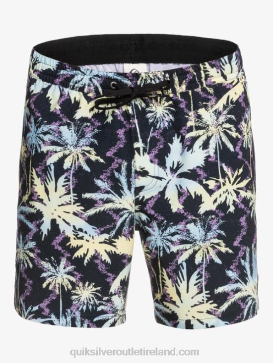 Men Quiksilver Ocean Mix 17 Volleys N02TD1709 black