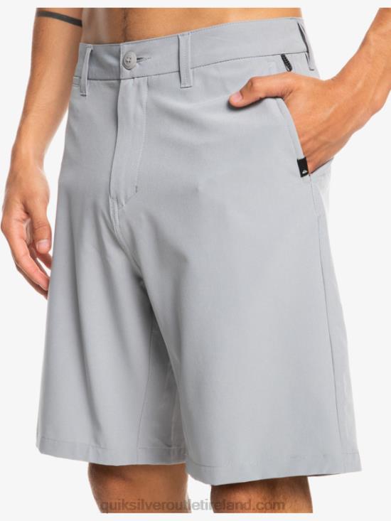 Men Quiksilver Ocean Union Amphibian 20 Hybrid Shorts N02TD137 sleet