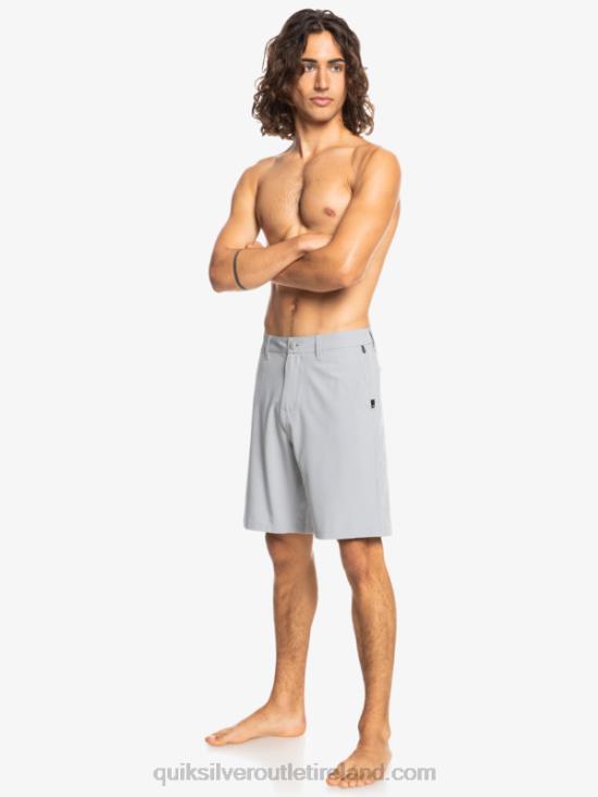 Men Quiksilver Ocean Union Amphibian 20 Hybrid Shorts N02TD137 sleet