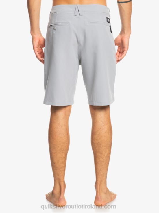 Men Quiksilver Ocean Union Amphibian 20 Hybrid Shorts N02TD137 sleet