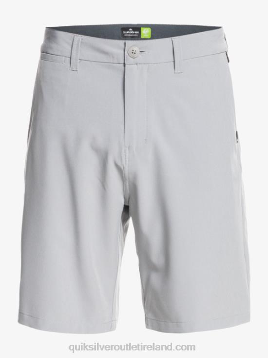 Men Quiksilver Ocean Union Amphibian 20 Hybrid Shorts N02TD137 sleet