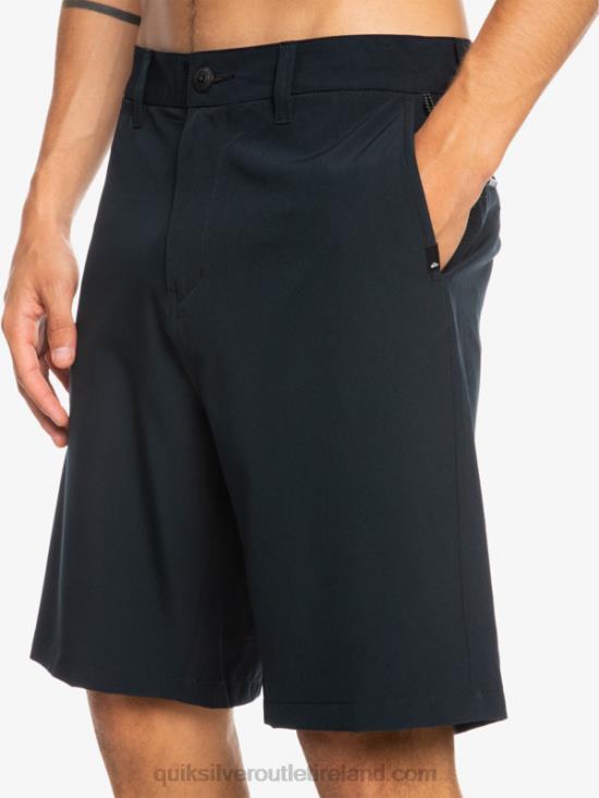 Men Quiksilver Ocean Union Amphibian 20 Hybrid Shorts N02TD138 black
