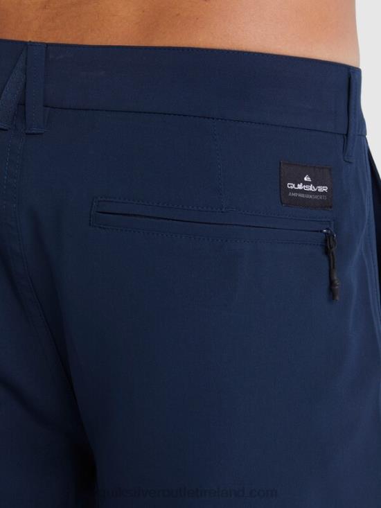 Men Quiksilver Ocean Union Amphibian 20 Hybrid Shorts N02TD142 navy blazer
