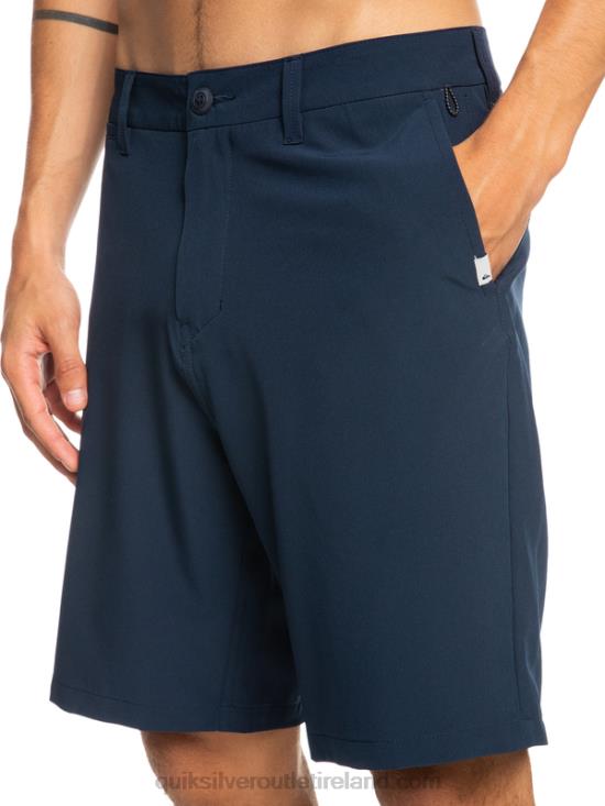 Men Quiksilver Ocean Union Amphibian 20 Hybrid Shorts N02TD142 navy blazer