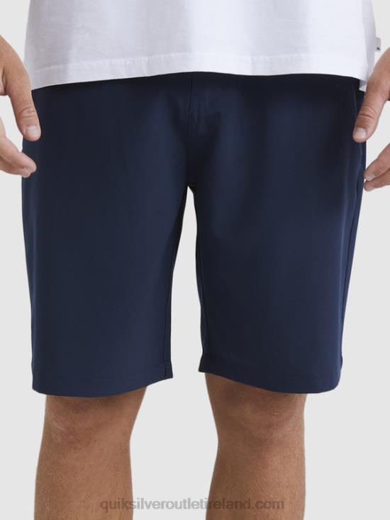 Men Quiksilver Ocean Union Amphibian 20 Hybrid Shorts N02TD142 navy blazer