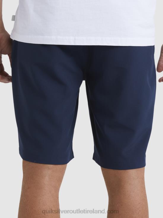 Men Quiksilver Ocean Union Amphibian 20 Hybrid Shorts N02TD142 navy blazer