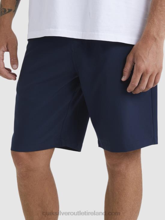 Men Quiksilver Ocean Union Amphibian 20 Hybrid Shorts N02TD142 navy blazer