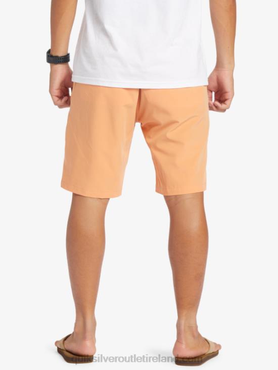 Men Quiksilver Ocean Union Amphibian 20 Hybrid Shorts N02TD143 copper tan