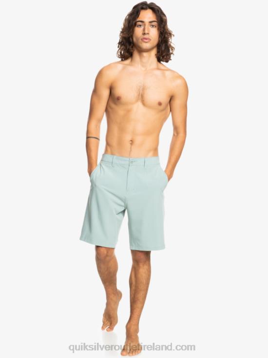 Men Quiksilver Ocean Union Amphibian 20 Hybrid Shorts N02TD144 green milieu