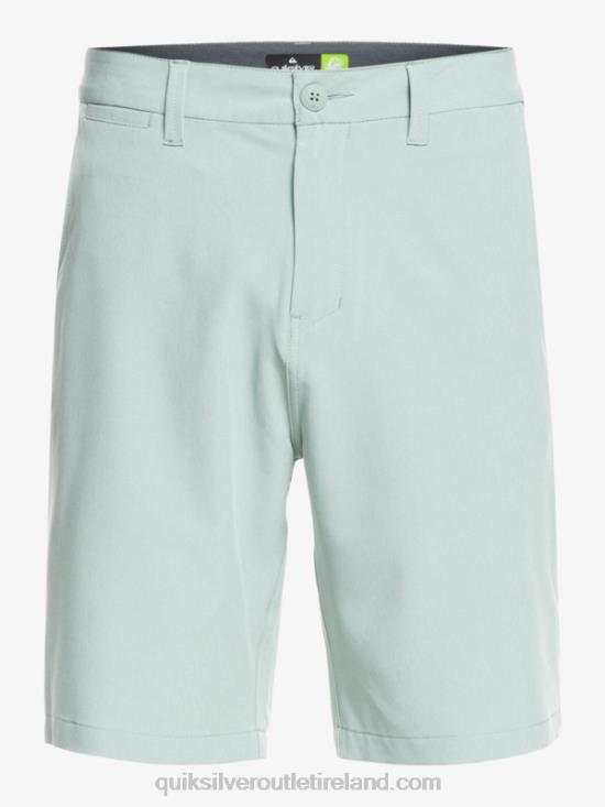 Men Quiksilver Ocean Union Amphibian 20 Hybrid Shorts N02TD144 green milieu