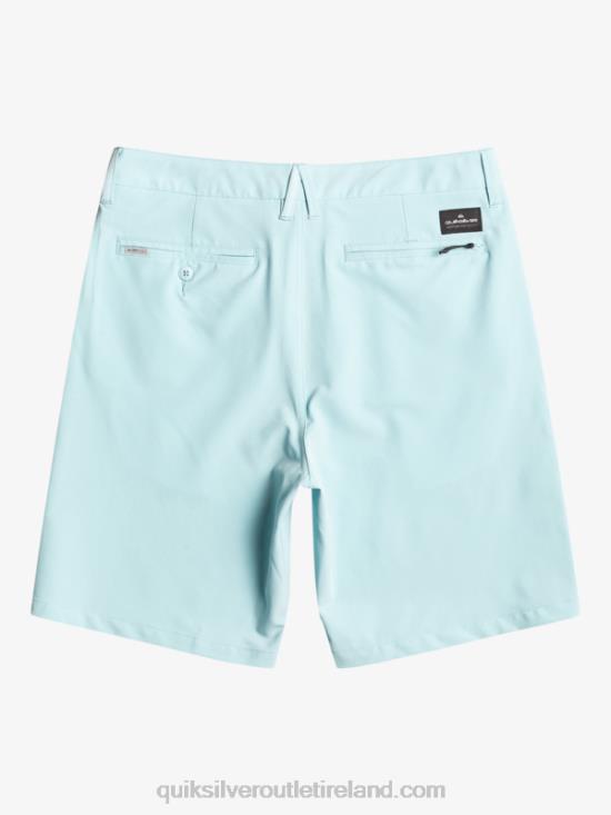 Men Quiksilver Ocean Union Amphibian 20 Hybrid Shorts N02TD145 sky blue