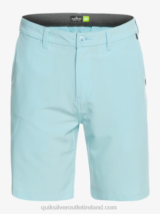 Men Quiksilver Ocean Union Amphibian 20 Hybrid Shorts N02TD145 sky blue
