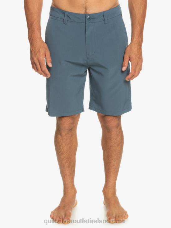 Men Quiksilver Ocean Union Amphibian 20 Hybrid Shorts N02TD148 bering sea