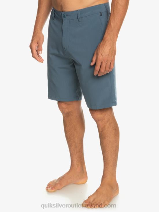 Men Quiksilver Ocean Union Amphibian 20 Hybrid Shorts N02TD148 bering sea