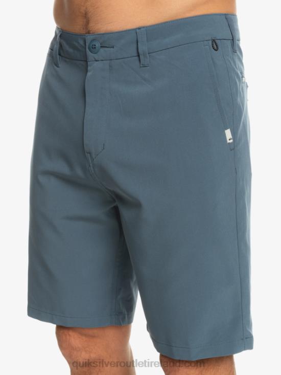 Men Quiksilver Ocean Union Amphibian 20 Hybrid Shorts N02TD148 bering sea