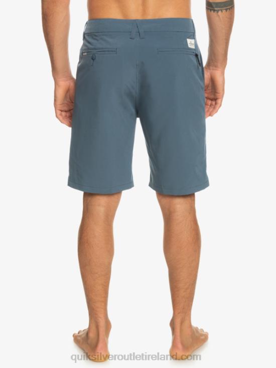 Men Quiksilver Ocean Union Amphibian 20 Hybrid Shorts N02TD148 bering sea