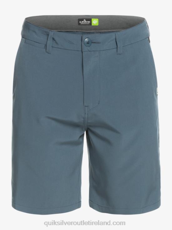 Men Quiksilver Ocean Union Amphibian 20 Hybrid Shorts N02TD148 bering sea
