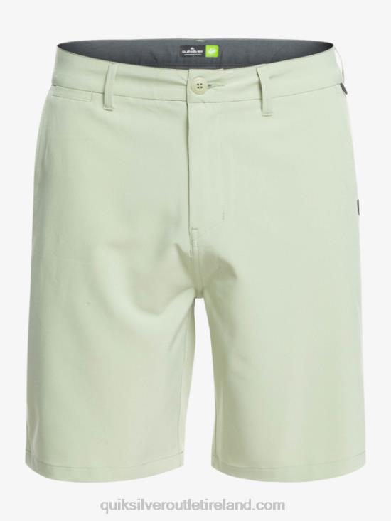 Men Quiksilver Ocean Union Amphibian 20 Hybrid Shorts N02TD149 desert sage