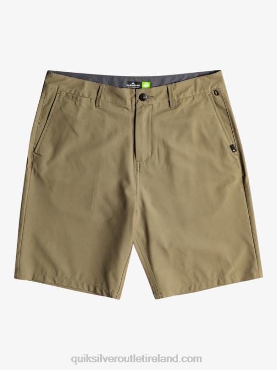 Men Quiksilver Ocean Union Amphibian 20 Hybrid Shorts N02TD150 grape leaf