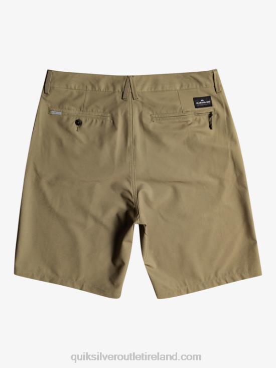 Men Quiksilver Ocean Union Amphibian 20 Hybrid Shorts N02TD150 grape leaf